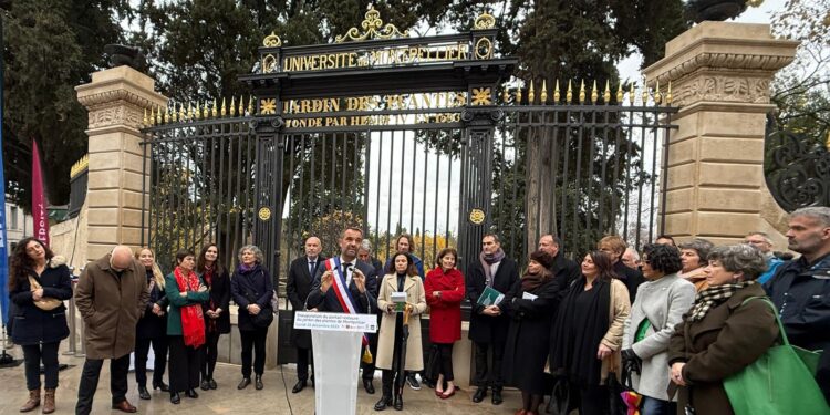 Jardin des Plantes : Retour du portail historique restauré