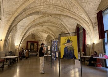 Montpellier : une galerie d'art solidaire à la salle Pétrarque
