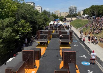 Le FISE Montpellier déploie deux aires de Parkour pour propulser la discipline vers l'Olympisme