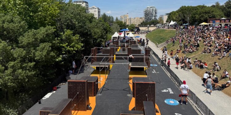 Le FISE Montpellier déploie deux aires de Parkour pour propulser la discipline vers l'Olympisme