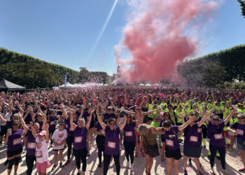 Montpellier Reine 2026 : Ambiance disco et marée violette pour 11 000 coureurs solidaires