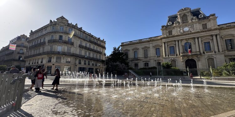Soleil et chaleur à volonté à Montpellier