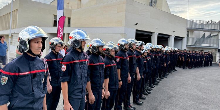 Montpellier : Le nouveau centre de secours principal "Montpellier Sud" officiellement inauguré