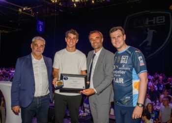 Le handballeur Diego Simonet sacré citoyen d'honneur de la ville de Montpellier