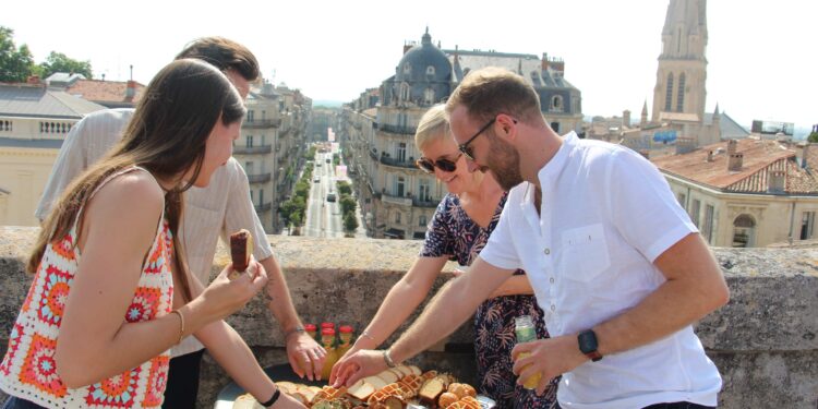 Montpellier : Un petit dej gourmand tout l'été au sommet de l'Arc de Triomphe