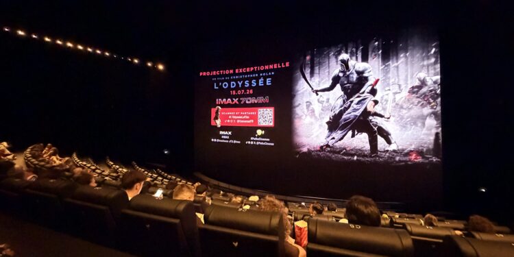 Le grand jour et la foule au Pathé Odysseum pour le film L’Odyssée