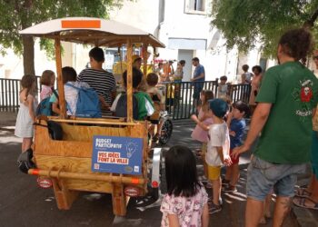 Montpellier lance son tout premier Vélo-Bus Électrique pour les écoliers
