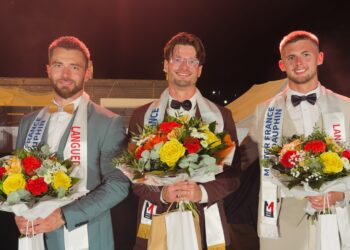 Gautier Desmoulins sacré Mister France Languedoc à Palavas