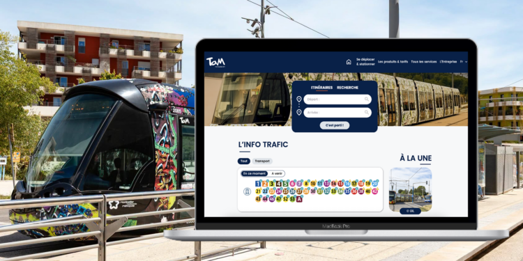 Adieu l'ancien site, bonjour la simplicité : TaM fait sa révolution numérique dès le 31 août !