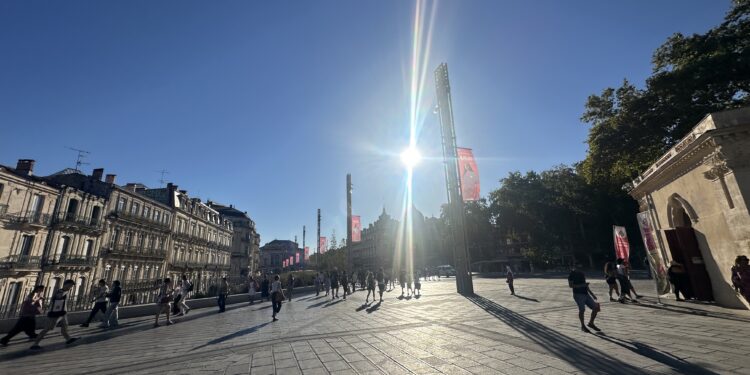 Soleil et 33° pour ton week-end à Montpellier