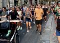 Montpellier : 90 personnes qui courent avec un dj qui mixe en live