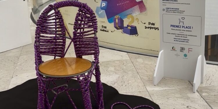 Au Polygone, le design offre une seconde vie aux assises