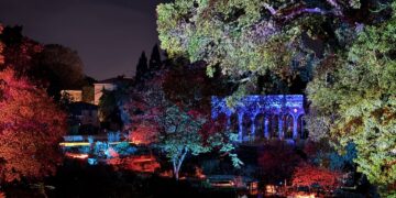 3 places et jardins emblématiques s'animeront pour la 11e édition de « Cœur de Ville en Lumières » !