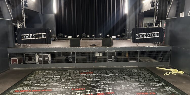 Le Rockstore fête ses 40 ans : un sol gravé d'histoire et quatre soirs de célébration à Montpellier